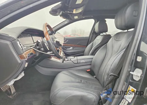 2016 Mercedes-Benz S 550 4Matic из США, поврежденный, VIN WDDUG8FB6GA203456